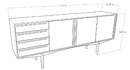 Credenza Téri
