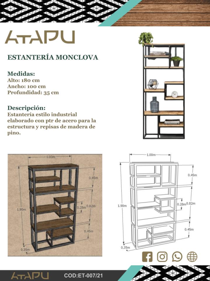 Estante Monclova