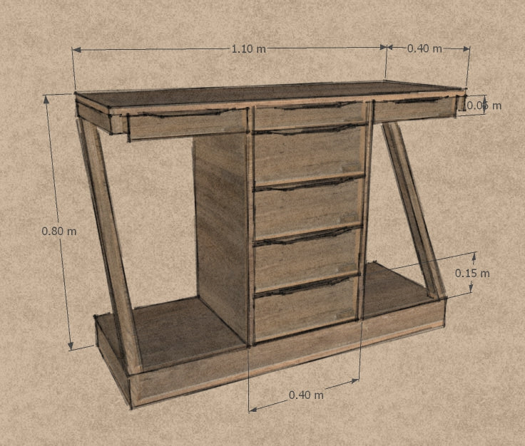 Credenza Zuue