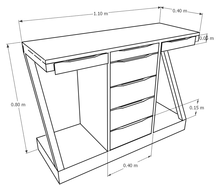 Credenza Zuue