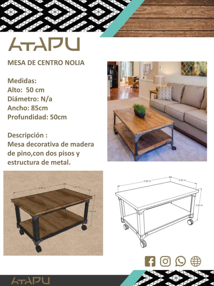 Mesa de Centro Nolia