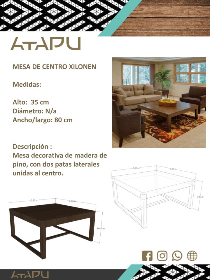 Mesa de Centro Xilonen