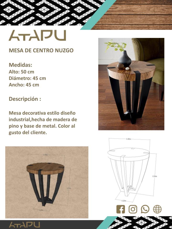 Mesa de Centro Nuzgo