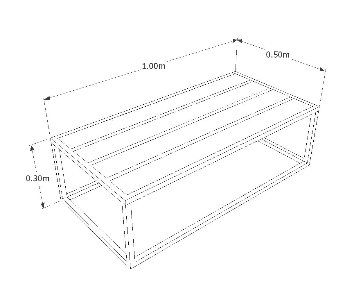 Mesa de centro Chundex