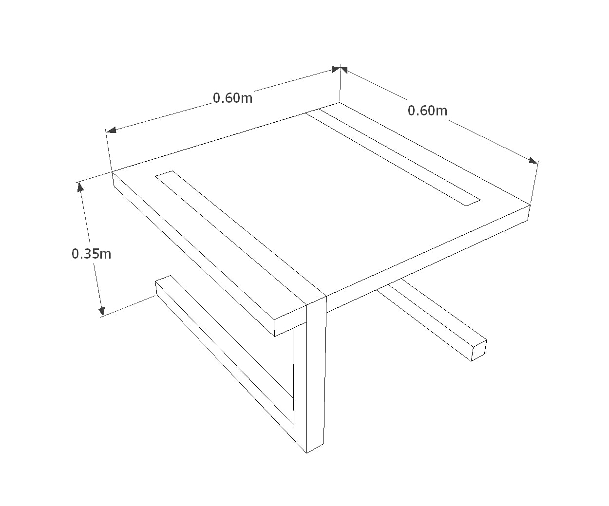 Mesa de Centro Kunso