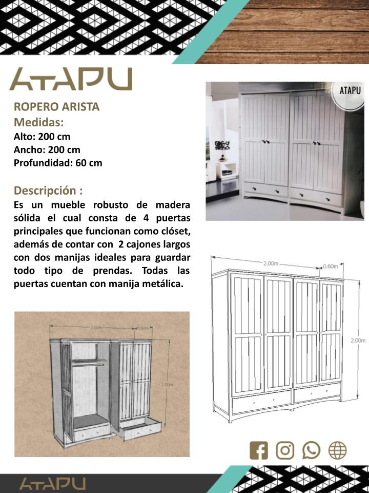 Ropero Arista