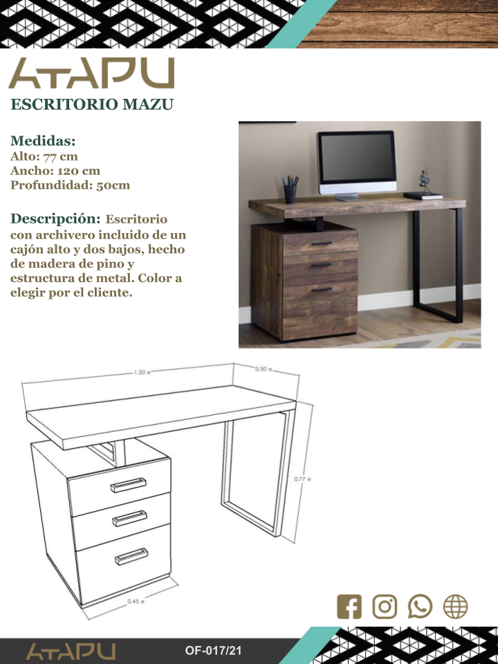 Escritorio Mazu