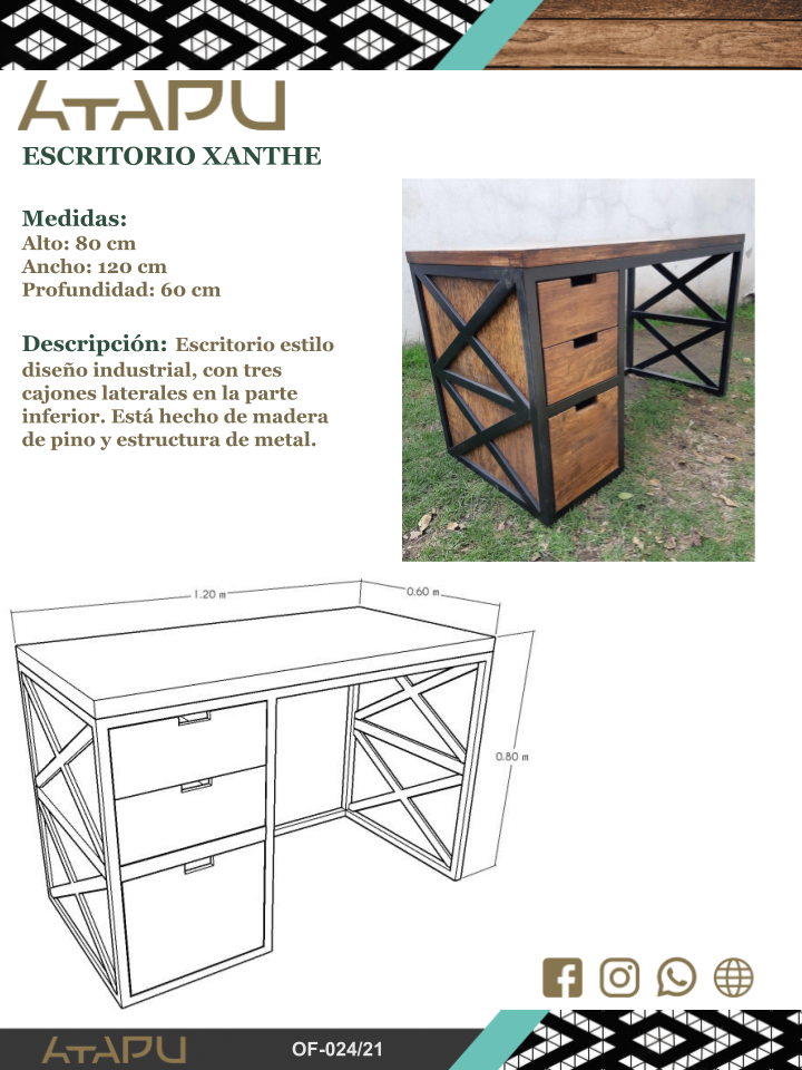 Escritorio Xanthe